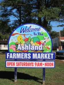 Ashland Market Sign