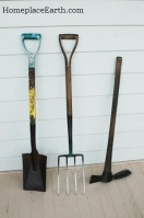 spade, garden fork, mattock-BLOG