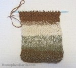 knitted homegrown cotton sample