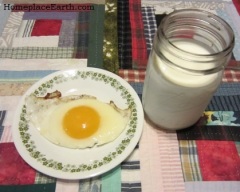 egg and 1 1/2 cups milk